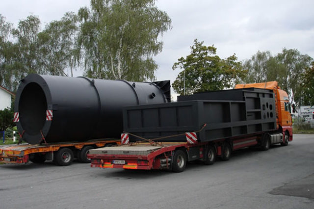 Verbrennungsofen & Spezialzylinder aus Dickblech